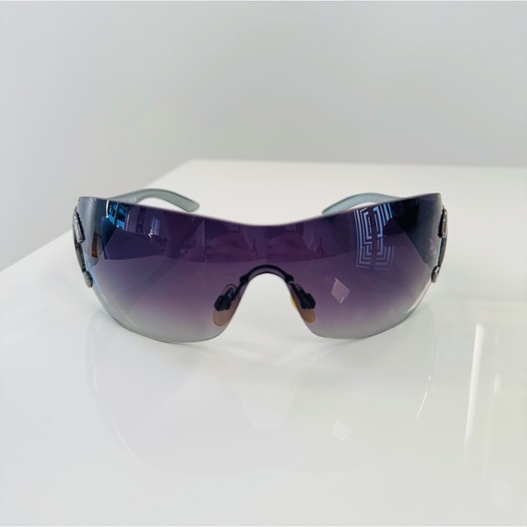 Rare 🖤 Vintage Chanel CC rimless sunglasses. - Picture 3 of 9